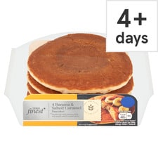 Tesco Finest 4 Banana and Salted Caramel Pancakes