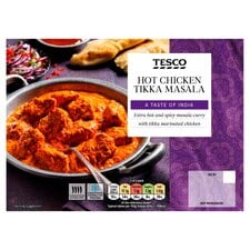 Tesco Hot Chicken Tikka Masala 400g