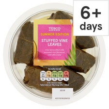 Tesco Stuffed Vine Leaves 150G