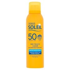 Tesco Soleil Dry Touch Clear Sun Mist SPF50 200ml