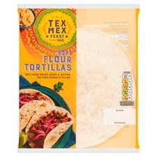 Tex Mex Feast Soft Flour Tortilla's 248g