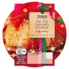 Tesco Salted Caramel Sponge Pudding 100G