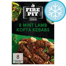 TESCO FIRE PIT 8 MINT LAMB KOFTAS 320G