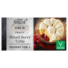 Tesco Finest Dine In Mixed Berry Trifles 2x150G