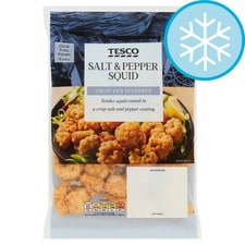 Tesco Salt & Pepper Squid 250G