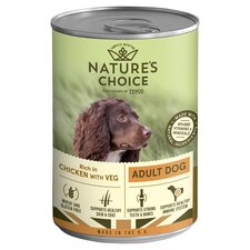 Nature's Choice Chicken With Vegetable Dog Food 390G