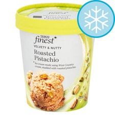 Tesco Finest Roasted Pistachio Ice Cream 480Ml