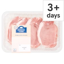 Woodside Farm Pork Loin Steaks 480g