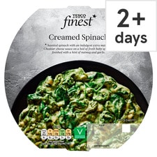 Tesco Finest Creamed Spinach 250G