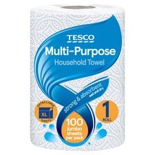 Tesco Multi-Purpose Household Towel 1 Roll