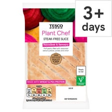  Tesco Plant Chef Steak Free Slices 150g