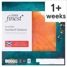 Tesco Finest Strong And Robust Scottish Smoked Salmon 100G