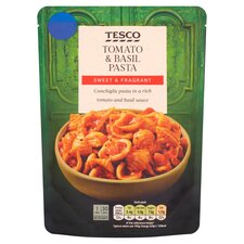 Tesco Tomato & Basil Pasta 200G