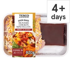 Tesco Hunters Chicken Mini Fillets 820g