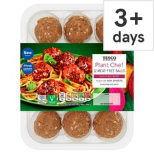 Tesco Plant Chef 12 Meat Free Balls 336G