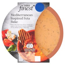 TESCO FINEST MEDITERRANEAN INSPIRED FETA CHEESE BAKE 180G 