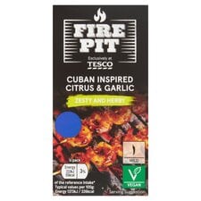 Tesco Firepit Cuban Inspired Citrus & Garlic Rub & Glaze Kit 68G