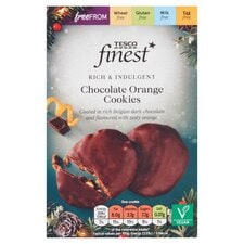 Tesco Finest Free From Chocolate Orange Cookies 150g