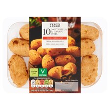 Tesco 10 Mozzarella & Tomato Bites 200G