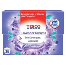 Tesco Lavender Dreams Biological Detergent Capsules 25W 425Ml