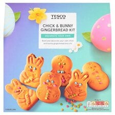 Tesco Chick & Bunny Gingerbread Kit Kit 441G