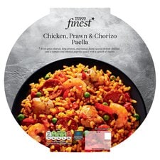 Tesco Finest Chicken, Chorizo & Prawn Paella 400g