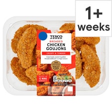 Tesco Breaded Chicken Goujons 270g