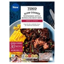 Tesco Slow Cooked Tennesse Style Boneless Beef 370g