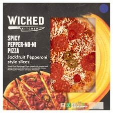 Wicked Kitchen Spicy Pepper-No-Ni Pizza 390G