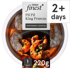 Tesco Finest Pil Pil King Prawns 220G