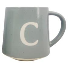 Fox & Ivy Wax Resist Alphabet Mug C