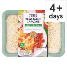 Tesco Vegetable Lasagne 400G