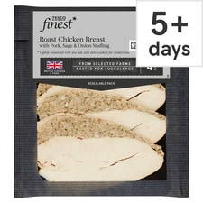 Tesco Finest Roast Chicken Breast with Pork, Sage & Onion Stuffing 120g