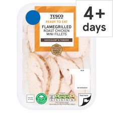 Tesco Flamegrilled Roast Chicken Slices 160g