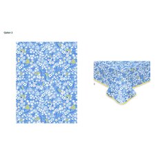 T. FLORAL REUSABLE TABLE COVER
