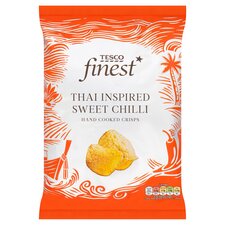 Tesco Finest Thai Inspired Sweet Chilli Crisps 150G