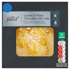 Tesco Finest Lemon & White Chocolate Gift Cake