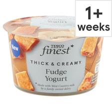 Tesco Finest Fudge Yogurt 150G