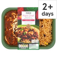 Tesco Plant Chef Bean Chilli & Mexican Style Rice 400g