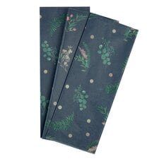 Tesco Dark Floral Tissue 3 Pack