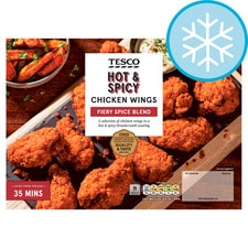 Tesco Hot & Spicy Chicken Wings 650G