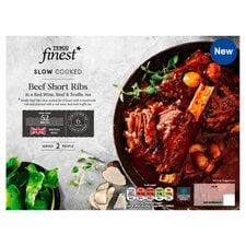 Tesco Finest Slow Cooked Beef Short Ribs 600G