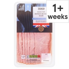 Tesco British Prime Cuts Wafer Thin Honey Roast Ham 120g 