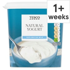 Tesco Natural Yogurt 1Kg