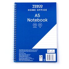 Tesco A5 Notebook 140 Pages