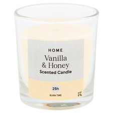 Tesco Scented Candle Vanilla & Honey 95G