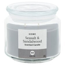 Tesco Scented Candle Seasalt & Sandalwood 285G