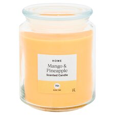 Tesco Scented Candle Mango & Pineapple 490G