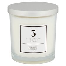 F&F Home Timeless Scented Candle - Mandarin, Lime & Basil 300g