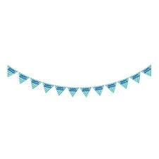 Tesco Blue Happy Birthday Bunting